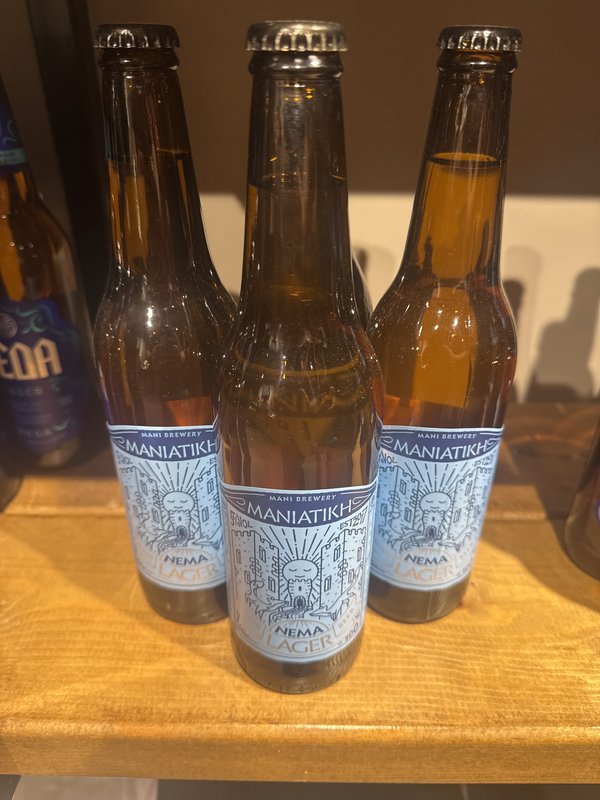 TAKE AWAY NEMA LAGER ΜΑΝΙΑΤΙΚΗ 500ML ΦΙΑΛΗ